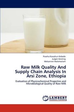portada raw milk quality and supply chain analysis in arsi zone, ethiopia (en Inglés)