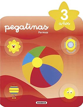 portada Pegatinas Formas 3 Años (Crece con Pegatinas)