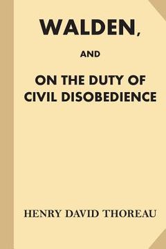 portada Walden, and On The Duty of Civil Disobedience (Fine Print) (en Inglés)