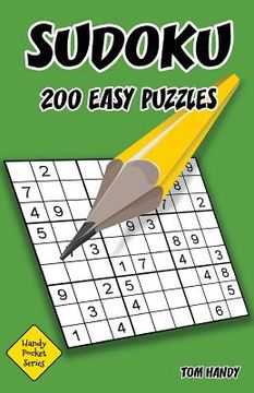 portada Sudoku 200 Easy Puzzles: Handy Pocket Series Book (en Inglés)