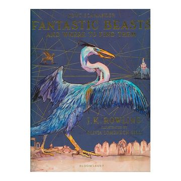 portada Fantastic Beasts and Where to Find Them (Illustrated Edition) (in English)