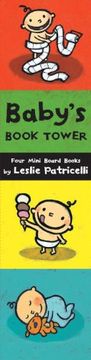 portada Baby's Book Tower: Four Mini Board Books (Leslie Patricelli Board Books) (in English)