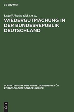 portada Wiedergutmachung in der Bundesrepublik Deutschland (en Alemán)
