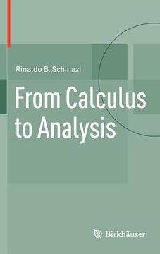 portada from calculus to analysis