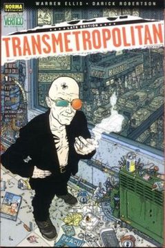 portada c.v. 089: transmetropolitan: de nuevo en la calle # 1 (de 4)