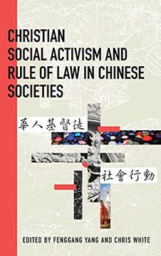 portada Christian Social Activism and Rule of law in Chinese Societies (Studies in Christianity in China) (en Inglés)