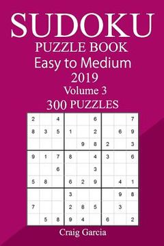 portada 300 Easy to Medium Sudoku Puzzle Book 2019
