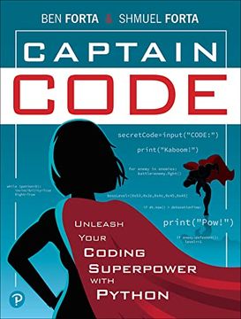 portada Captain Code: Unleash Your Coding Superpower With Python (en Inglés)
