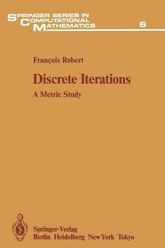 portada discrete iterations: a metric study (en Inglés)