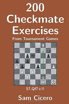 portada 200 Checkmate Exercises From Tournament Games (en Inglés)