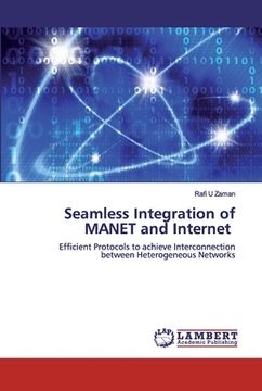portada Seamless Integration of MANET and Internet (en Inglés)