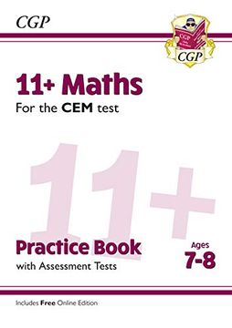 portada New 11+ cem Maths Practice Book & Assessment Tests - Ages 7-8 (en Inglés)