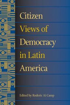 portada citizen views of democracy in latin america [with cdrom] (en Inglés)