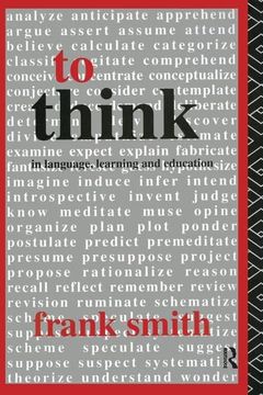 portada To Think: In Language, Learning and Education (en Inglés)