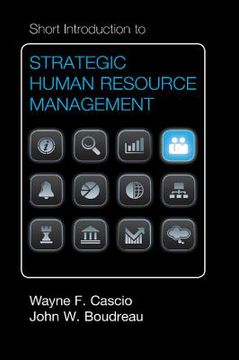 portada Short Introduction to Strategic Human Resource Management Hardback (Cambridge Short Introductions to Management) (en Inglés)