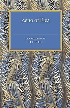 portada Zeno of Elea (Cambridge Classical Studies) (in English)