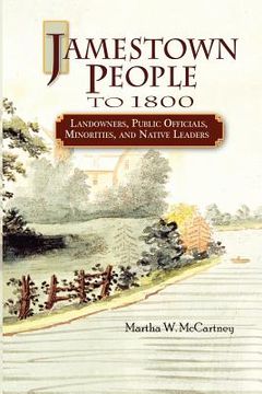 portada jamestown people to 1800: landowners public officials minorities and native leaders (in English)
