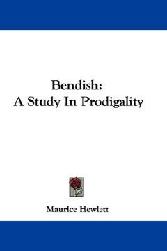 portada bendish: a study in prodigality (en Inglés)