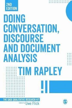 portada Doing Conversation, Discourse and Document Analysis (Qualitative Research Kit) (en Inglés)