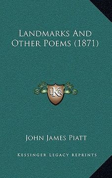 portada landmarks and other poems (1871) (en Inglés)