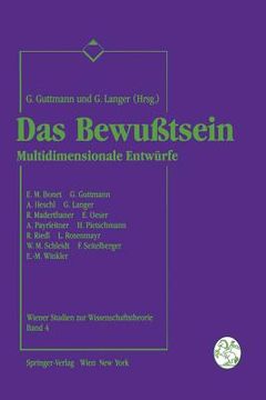 portada Das Bewußtsein: Multidimensionale Entwürfe (in German)