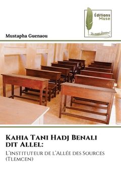 portada Kahia Tani Hadj Benali dit Allel (in French)