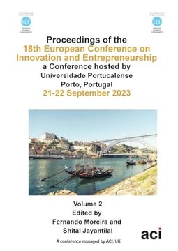 portada ECIE 2023-Proceedings of the 18th European Conference on Innovation and Entrepreneurship VOL 2 (in English)