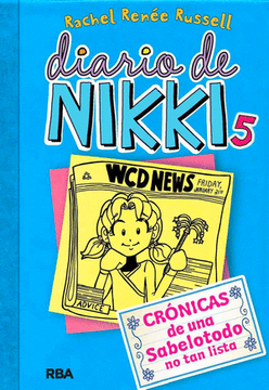 portada Una sabelotodo no tan lista (Diario de Nikki 5) (in Spanish)