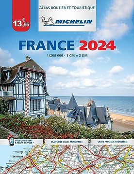 portada Atlas Routier France 2024 Michelin - L'essentiel (A4-Broché)