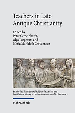 portada Teachers in Late Antique Christianity (en Inglés)