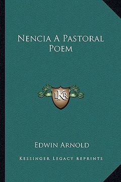 portada nencia a pastoral poem (en Inglés)