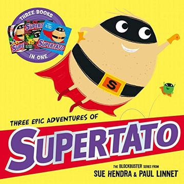 portada Three Epic Adventures of Supertato (in English)