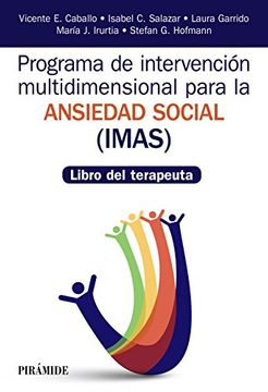 portada Programa de Intervención Multidimensional Para la Ansiedad Social (Imas)