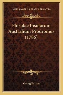 portada Florulae Insularum Australium Prodromus (1786) (en Latin)