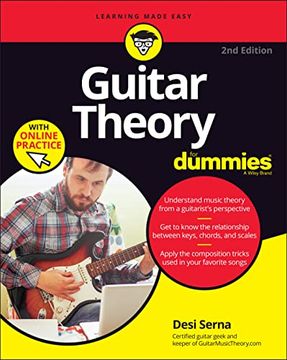 portada Guitar Theory for Dummies With Online Practice (For Dummies (Music)) (in English)