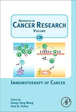 portada Immunotherapy of Cancer (Advances in Cancer Research) (en Inglés)