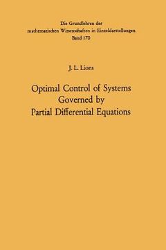 portada optimal control of systems governed by partial differential equations (en Inglés)