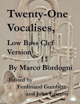 portada Twenty-One Vocalises, Low Bass Clef Version (in English)