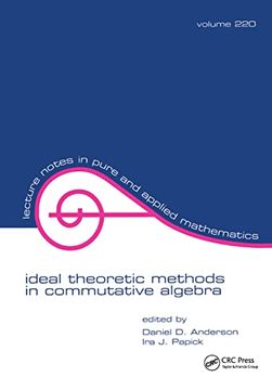 portada Ideal Theoretic Methods in Commutative Algebra (en Inglés)