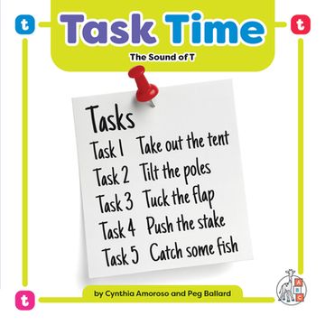 portada Task Time: The Sound of t (Phonics Fun! ) (en Inglés)