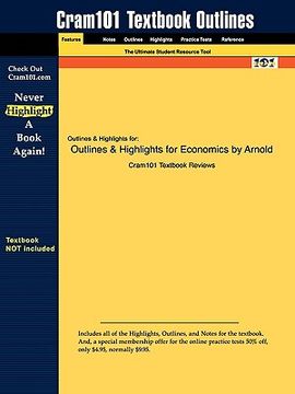 portada outlines & highlights for economics by arnold