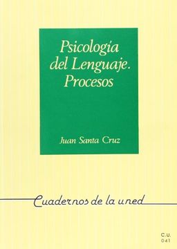 portada Psicología del lenguaje : procesos (CUADERNOS UNED)