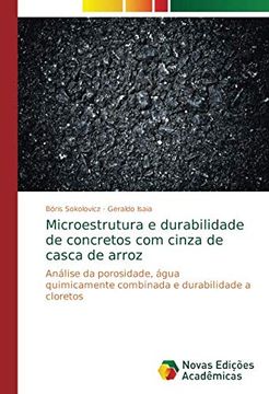 portada Microestrutura e Durabilidade de Concretos com Cinza de Casca de Arroz