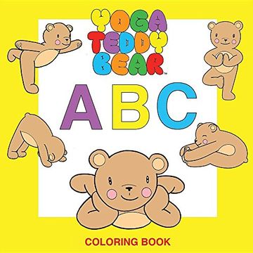 portada Yoga Teddy Bear A-B-C: Coloring Book