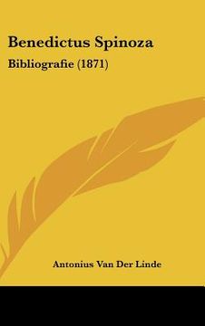 portada benedictus spinoza: bibliografie (1871)