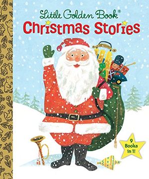 portada Little Golden Book Christmas Stories (Little Golden Book Treasury) (in English)