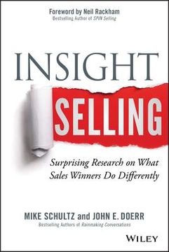 portada Insight Selling: Surprising Research on What Sales Winners do Differently (in English)