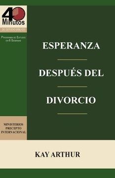 portada Esperanza Despues del Divorcio (6 Lecciones) (in Spanish)