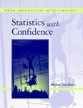 portada statistics with confidence: an introduction for psychologists (en Inglés)