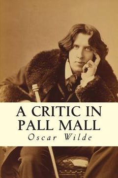 portada A Critic in Pall Mall (in English)